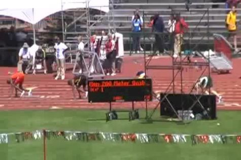 2009 Big Ten Outdoor 200m final