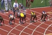 2009 Big Ten Outdoor 100m final