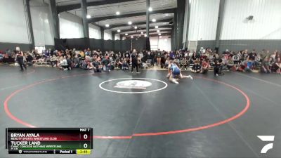 182 lbs Quarterfinal - Bryan Ayala, Reality Sports Wrestling Club vs Tucker Land, CNWC Concede Nothing Wrestling Club