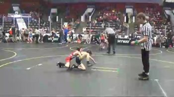 49 lbs Round 3 (4 Team) - Garrett Precious, Lowell White vs Brodyn Henfling, Grand Ledge