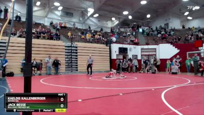 51-56 lbs Semifinal - Jack Besse, Bulldog Premier WC vs Kaeldis Kallenberger, Rhyno WA