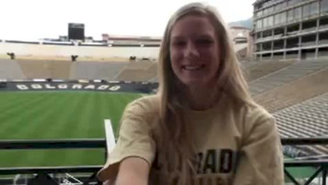 Emma Coburn - freshman year at Colorado