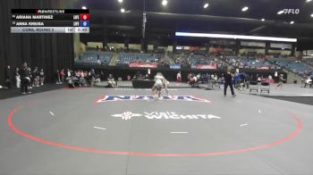 124 lbs Cons. Round 2 - Anna Krejsa, Life vs Ariana Martinez, Life