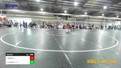 115 lbs Round Of 16 - Te`Jon Beals, Victory Elite vs Isaac Lucero, Big Game Wrestling Club