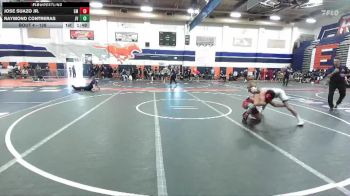 126 lbs Champ. Round 1 - Raymond Contreras, Jurupa Valley vs Jose Suazo Jr., El Modena