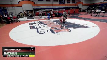 165 lbs Champ. Round 1 - Toren Vandenbush, Milwaukee School Of Engineering vs Marty Landes, Case Western Reserve