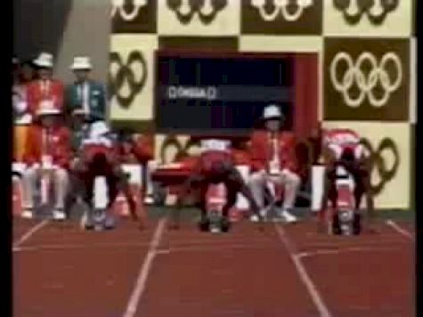 1988 Olympic Games 100m Head on View