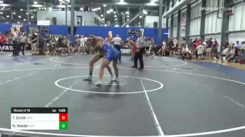160 lbs Round Of 16 - Tanner Quick, Purler vs Nicholas Nosler, Patton Trained