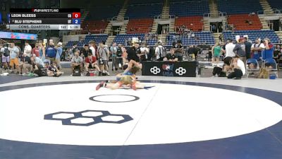 175 lbs Cons. Quarters - Leon Bleess, California vs Blu Stephens, Utah