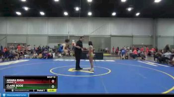 106 lbs Placement Matches (8 Team) - Amara Ehsa, Kansas vs Clare Booe, Florida