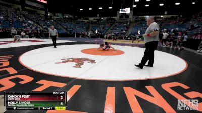 105 lbs Semifinal - Camdyn Post, Great Bend vs Molly Spader, Topeka-Washburn Rural