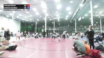 118 lbs Rr Rnd 9 - Vivianne Moyer, Journeymen Wrestling - Girls vs Samiyah Rahming, Lady Assassins