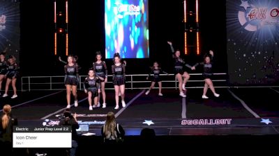 Icon Cheer - Day 1 [2023 Electric Junior Prep Level 2.2] 2023 Battle in Branson Nationals