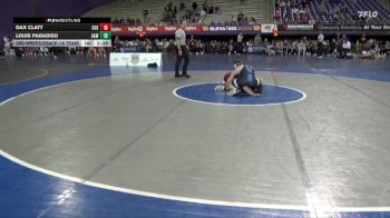 174 lbs 2nd Wrestleback (16 Team) - Dax Clatt, Coe vs Louis Paradiso, Johnson & Wales (RI)
