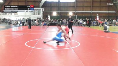 160A lbs Rr Rnd 1 - Jayden Mahoney, Iths vs Zenon Derocha, Pit Crew