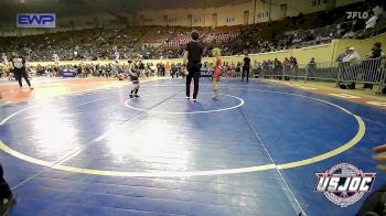 49 lbs Quarterfinal - Kasen Fuller, Comanche Takedown Club vs Kristopher Henry, Powerhouse Wrestling Academy