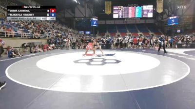 135 lbs Champ. Rd Of 32 - Jorja Carroll, IN vs Makayla Hinchey, SC