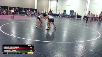 215 lbs Round 1 (10 Team) - Anthony Naea, Team Montana Willston vs Uzayr Mohammad, Oswego High School