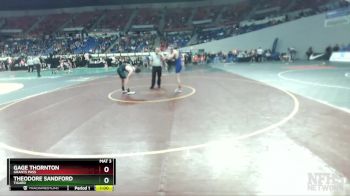 6A-144 lbs Cons. Round 2 - Theodore Sandford, Tigard vs Gage Thornton, Grants Pass