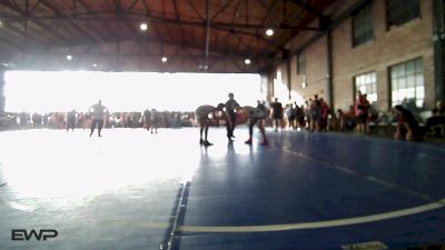 119 lbs Quarterfinal - Johnny Ray Ashcroft, Locust Grove Youth Wrestling vs Kash Brunson, Hilldale Youth Wrestling Club