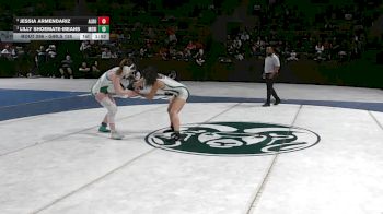 Girls 135 lbs Semifinal - Lilly Shoemate-Means, Moriarty vs Jessia Armendariz, Albuquerque