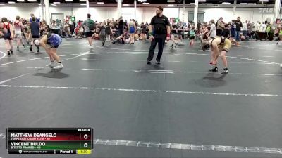 96 lbs Placement (4 Team) - Vincent Buldo, Bitetto Trained vs Matthew DeAngelo, Terps East Coast Elite