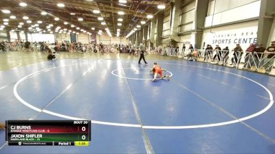 64 lbs Rd# 8- 12:30pm Saturday Final Pool - Jaxon Shifler, Maryland BLACK vs CJ Burns, Ranger Wrestling Club