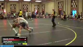 95 lbs Quarterfinals (8 Team) - Michael Batista, Buxton vs Travis White, Gorilla Grapplers