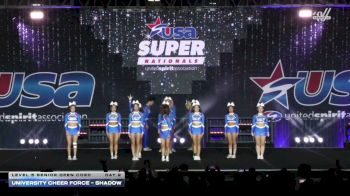 University Cheer Force - Shadow [2026 L5 Senior Open Coed Day 2] 2026 USA All Star Super Nationals