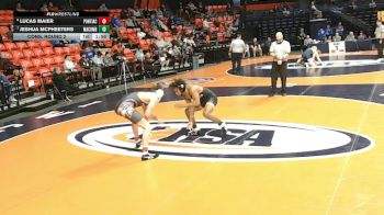 1A 175 lbs Cons. Round 2 - Jeshua McPheeters, Macomb vs Lucas Maier, Pontiac