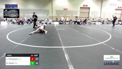 150 lbs Rr Rnd 2 - Jacob Thompson, Michigan Premier WC - (A) vs Nevan Doyle, Askren Wrestling Academy - (C)