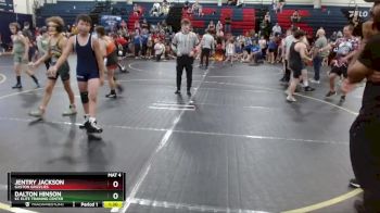 115 lbs 1st Place Match - Dalton Hinson, KC Elite Training Center vs Jentry Jackson, Gaston Grizzlies