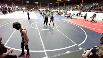 69 lbs Consi Of 4 - Carlos Purcella, West Mesa Jr WC vs Lucian Pacheco, Lockjaw WC