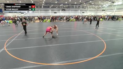 145 lbs Round 1 - Emma Shephard, Unattached vs Kylee Malloy, Unattached