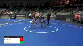 73 lbs 5th Place - Rocco Ruiz, Gladiator Wrestling vs Hailey Delgado, Nxt Level