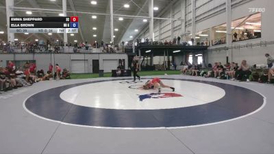 115 lbs Emma Sheppard, South Carolina vs Ella Brown, North Dakota Gold