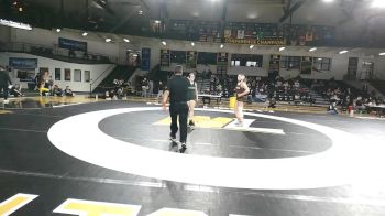 160 lbs Cons. Round 2 - Cameron Millsapps, Lehigh vs Peyton Gauss, Bethany