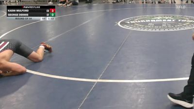 144 lbs Round Of 64 - Kadin Mulford, CO vs George Dennis, KY