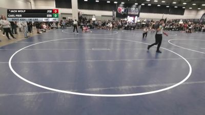 190 lbs 7th Place Match - Cael Fier, Berge Elite Wrestling Academy vs Jack Wolf, Jack Pine Savage Wrestling