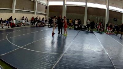 130 lbs Semis - Madeline Halligan, Utah vs Brooklynn Baird, South Dakota