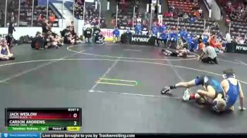 77 lbs Semis & 1st Wrestleback (8 Team) - Carson Andrews, Harper Creek vs Jack Weslow, Dundee Black