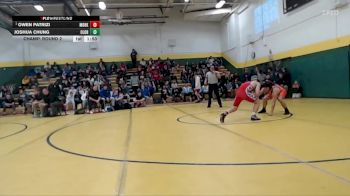 144 lbs Champ. Round 2 - Owen Patrizi, Mohawk vs Joshua Chung, Olentangy Orange