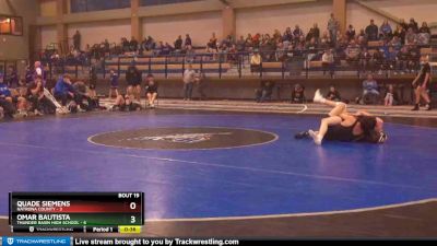 157 lbs Jameson Siemens, Natrona County vs Blake Edwards, Thunder Basin High School