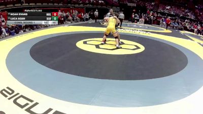 D1-165 lbs Cons. Round 1 - Noah Evans, Moeller vs Luca Eger, Dub. Coffman