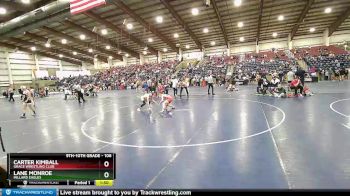 106 lbs Cons. Semi - Carter Kimball, Grace Wrestling Club vs Lane Monroe, Millard Eagles