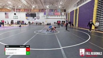 114B Round 3 - Creighten Lassen, MWC Wrestling Academy vs Alexander Shvartsman, Izzy Style Wrestling