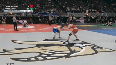 Cons. Round 1 - Noah Rodgers, Millard South vs Kade Abbey, Kearney
