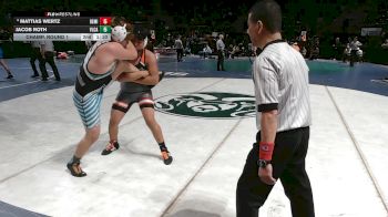 4A 190 lbs Champ. Round 1 - Adriel Vargas, Santa Teresa vs Harvey Blackwater, Aztec