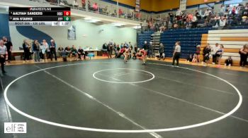 120 lbs. Champ. Round 3 - Ava Starks, Jefferson City vs Aalyiah Sanders, Odessa