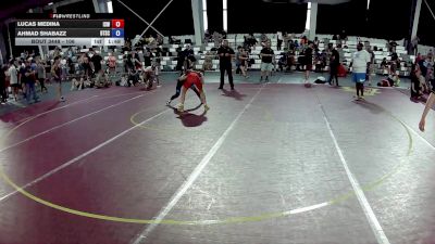 106 lbs Cons. Round 3 - Lucas Medina, Izzy Style Wrestling vs Ahmad Shabazz, Beat The Streets Cleveland